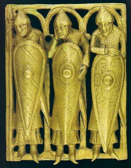 Norman knights on guard duty