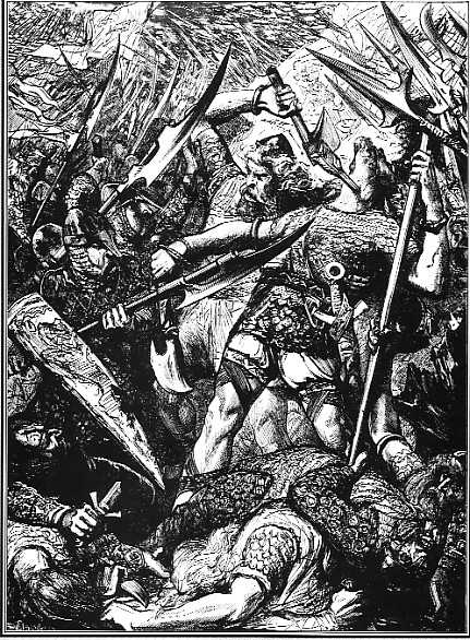 Harold's death by arrow