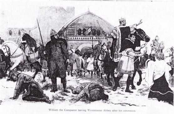 King William rides from Westminster